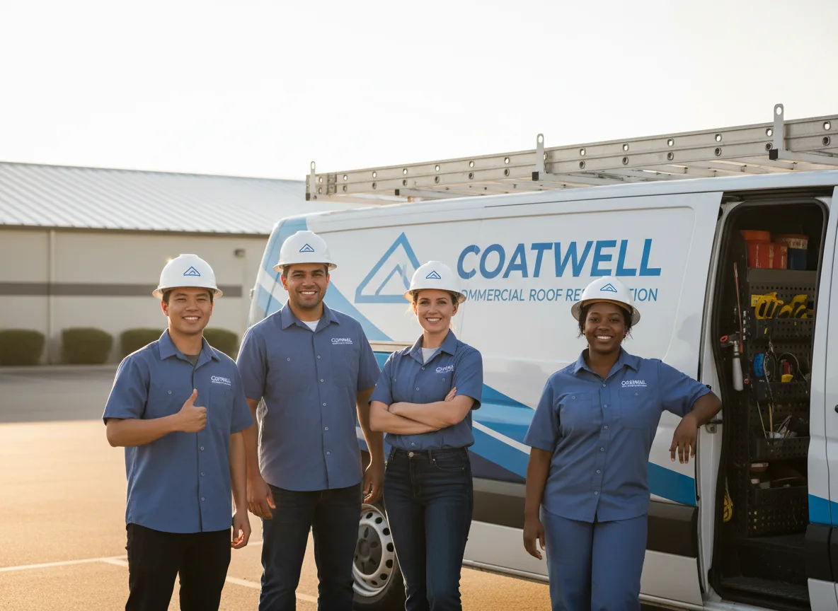 Commercial roof coating company in Cassville, WI